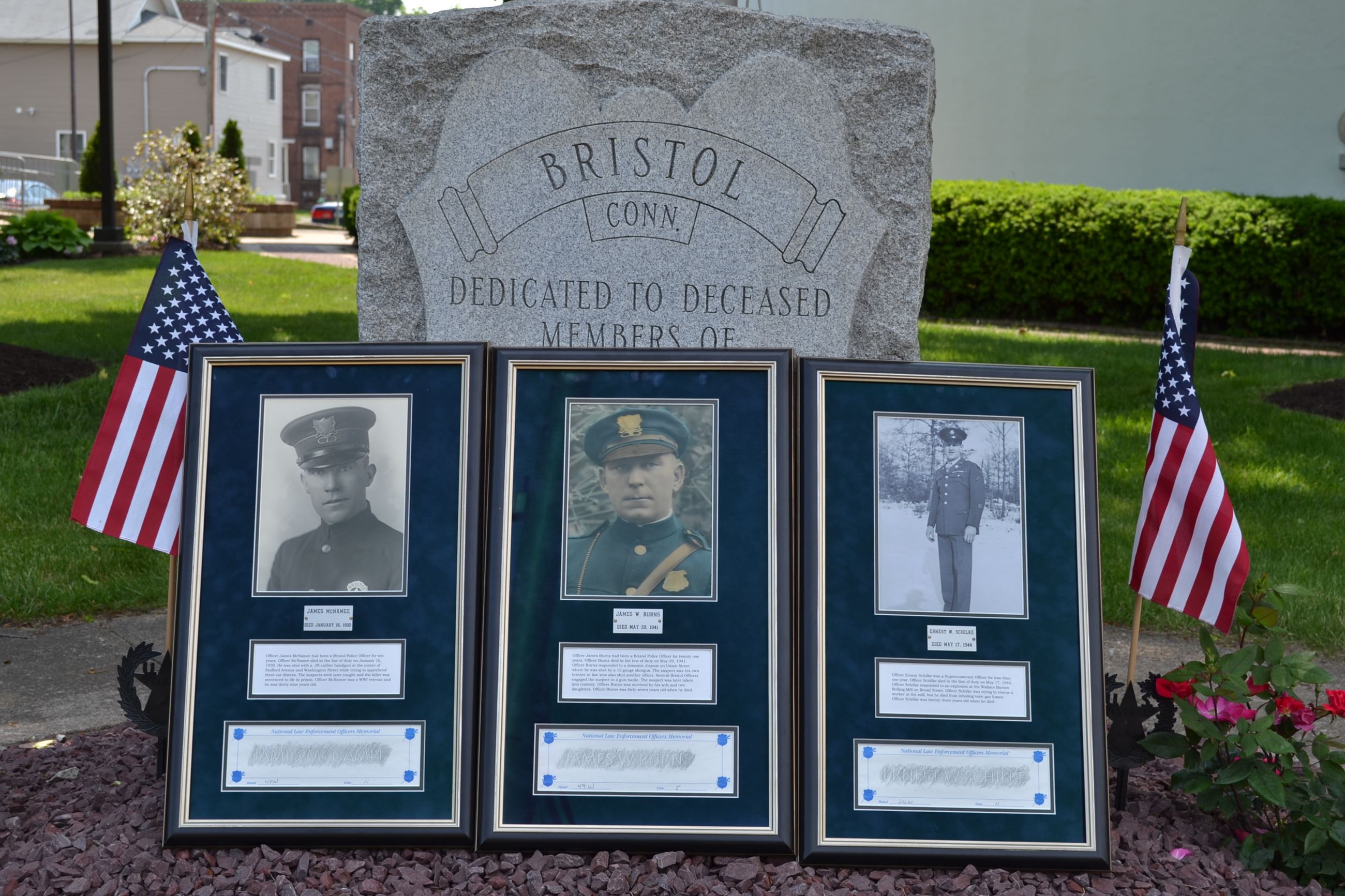 Officers killed in the line of duty