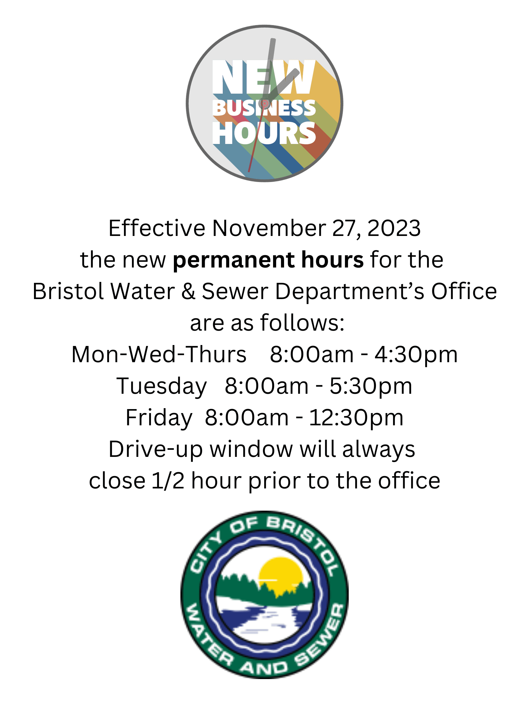 NEW HOURS